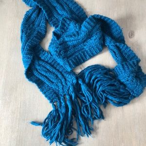 Topshop Cable Knit Scarf